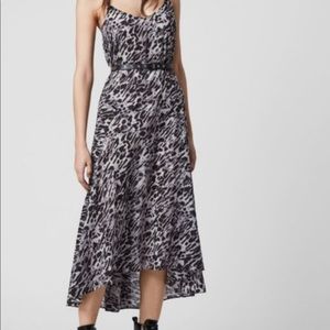 All Saints animal print summer dress